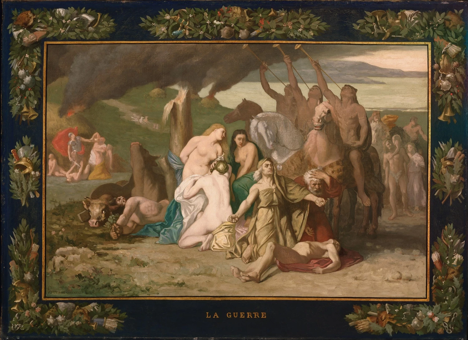 Pierre Puvis de Chavannes - Guerra, Philadelphia Museum of Art